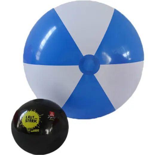 1.2m Two-Tone Beach Ball Blue-White